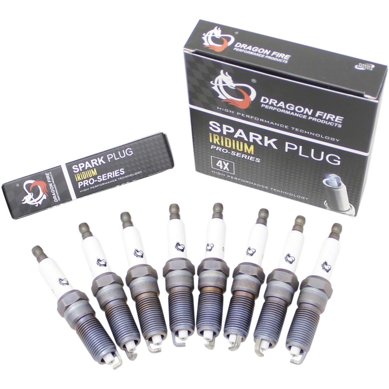 Dragon Fire Performance Camaro Iridium Spark Plugs DFSP1002x8 (16-21 6 ...