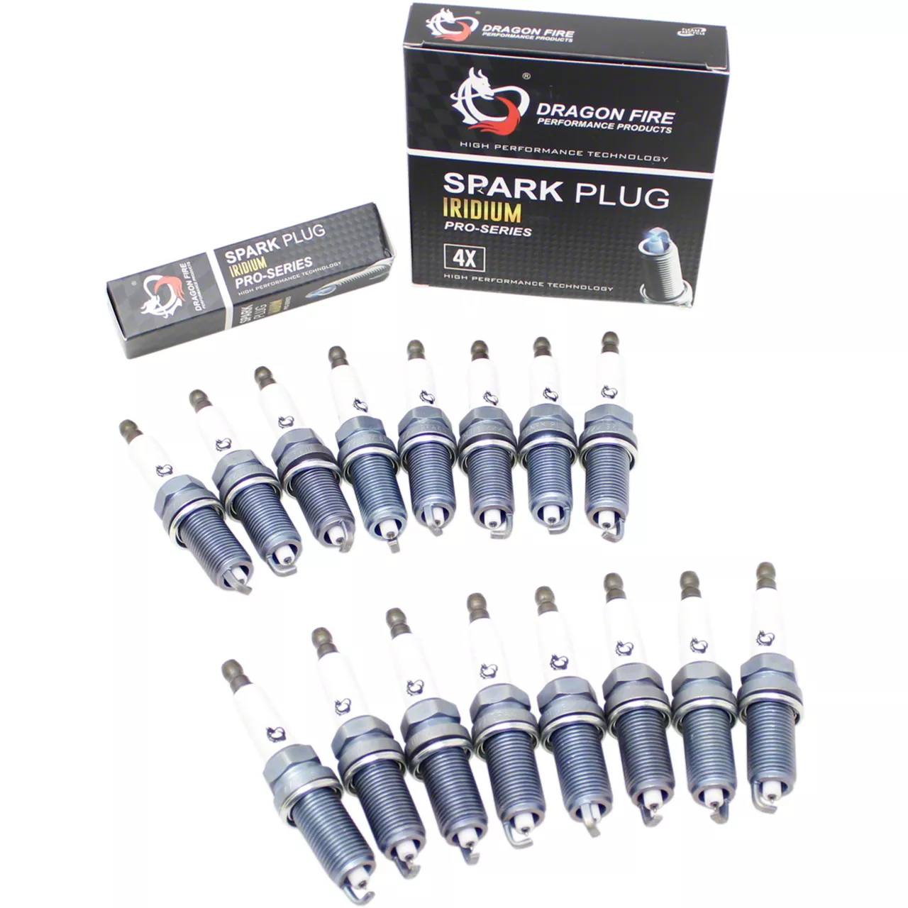 Dragon Fire Performance Charger Iridium Spark Plugs DFSP1009x16 (0623