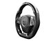 Drake Muscle Cars Steering Wheel; Carbon Fiber with Leather Grips (16-24 Camaro w/ Heated Steering Wheel)