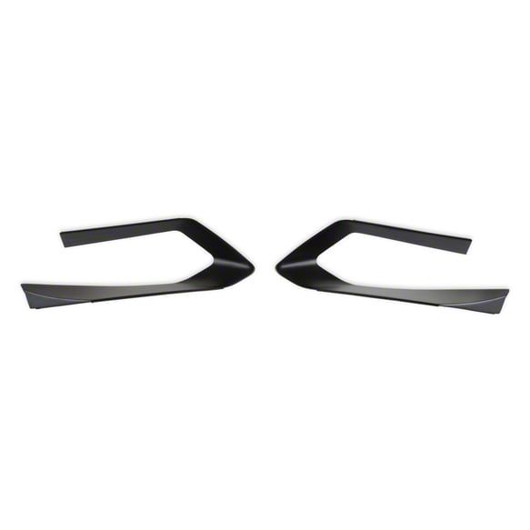 Drake Muscle Cars Corvette Lower Grille Insert Kit; Satin Black CV ...