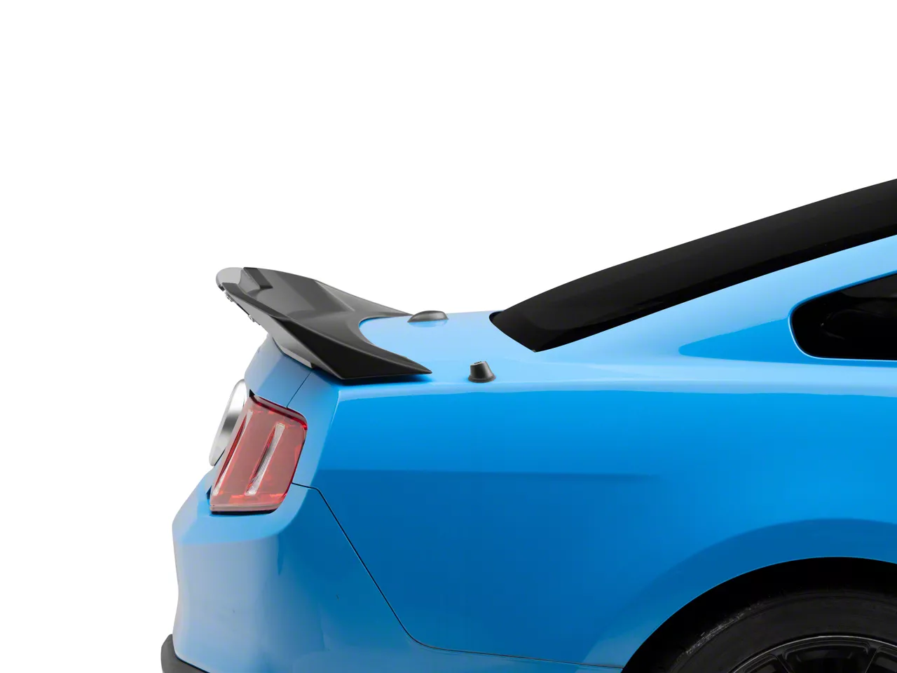 Drake Muscle Cars Mustang Wicker Bill Style Rear Spoiler Satin