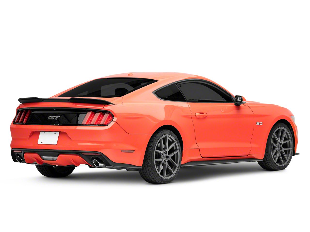 Drake Muscle Cars Mustang Rear Spoiler; Satin Black FR3Z-6344210-B2 (15 ...