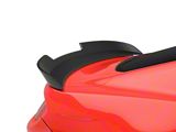 Drake Muscle Cars Wicker Bill Style Rear Spoiler; Satin Black (15-23 Mustang Fastback)