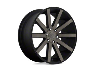 DUB Calla Matte Black with Double Dark Tint Wheel; 22x9 (05-09 Mustang)