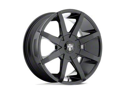 DUB Push Gloss Black Wheel; 20x8.5 (05-09 Mustang)