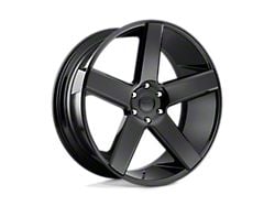 DUB Baller Gloss Black Wheel; 24x9; 15mm Offset (06-10 Charger)