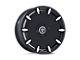 DUB Cheef Gloss Black Milled Wheel; 24x9 (06-10 Charger)