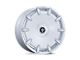 DUB Cheef Silver Machined Wheel; 24x9 (06-10 Charger)