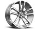 DUB Flex Chrome Wheel; 22x9.5 (06-10 RWD Charger)