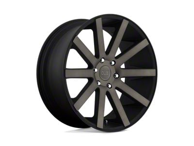 DUB Calla Matte Black with Double Dark Tint Wheel; 22x9 (10-14 Mustang)