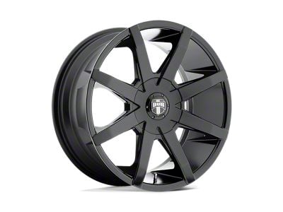 DUB Push Gloss Black Wheel; 20x8.5 (10-14 Mustang)