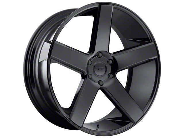 DUB Baller Gloss Black Wheel; 22x10.5 (08-23 RWD Challenger, Excluding Widebody)