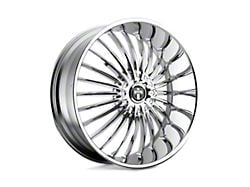 DUB Suave Chrome Wheel; 24x9.5 (08-23 RWD Challenger, Excluding SRT Hellcat & Widebody)