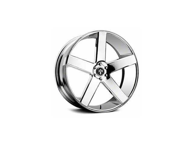 DUB Baller Chrome Wheel; 22x9.5 (11-23 RWD Charger, Excluding Widebody)