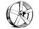 DUB Baller Chrome Wheel; 22x9.5 (11-23 RWD Charger, Excluding Widebody)