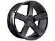DUB Baller Gloss Black Wheel; 22x10.5 (11-23 RWD Charger, Excluding Widebody)