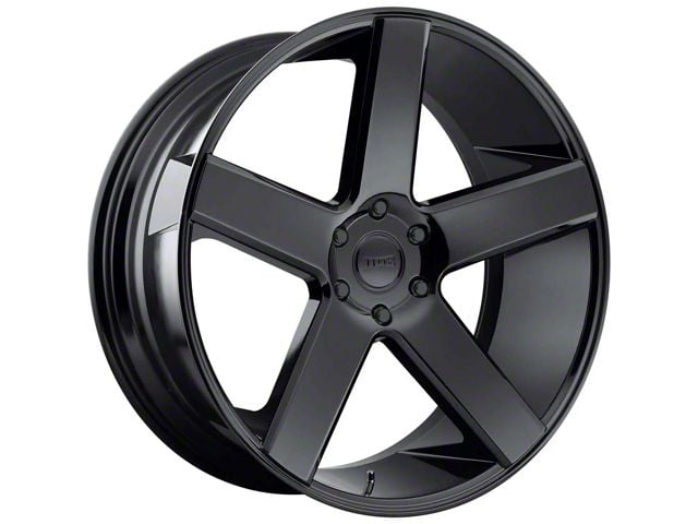DUB Baller Gloss Black Wheel; 22x9 (11-23 RWD Charger, Excluding Widebody)