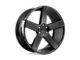 DUB Baller Gloss Black Wheel; Rear Only; 28x10 (11-23 RWD Charger, Excluding Widebody)