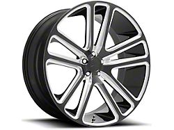 DUB Flex Gloss Black Milled Wheel; 22x9.5 (11-23 RWD Charger, Excluding Widebody)