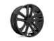 DUB Flex Gloss Black Wheel; Rear Only; 24x10 (11-23 RWD Charger, Excluding Widebody)