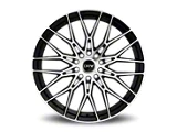 Dynamic Racing Wheels D21 Gloss Black Machined Wheel; 18x8; 38mm Offset (10-14 Mustang GT w/o Performance Pack, V6)