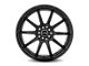 Dynamic Racing Wheels D10 Gloss Black Wheel; 18x8 (2024 Mustang EcoBoost w/o Performance Pack)
