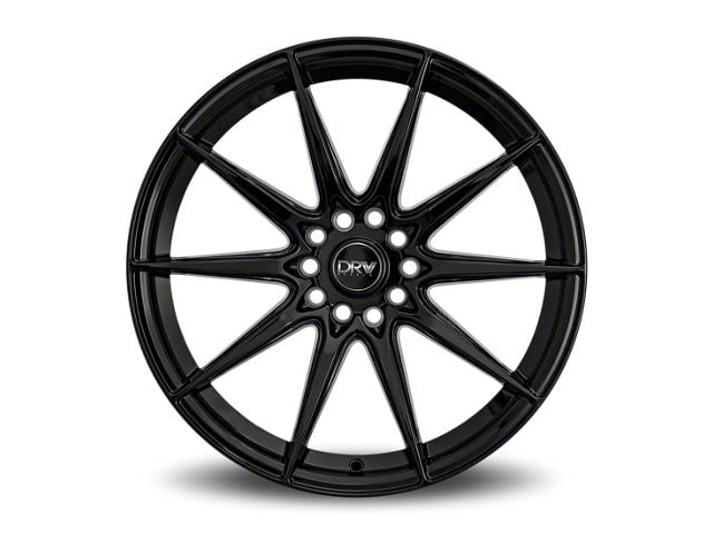 Dynamic Racing Wheels D19 Gloss Black Wheel; 18x8 (2024 Mustang EcoBoost w/o Performance Pack)