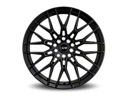 Dynamic Racing Wheels D21 Gloss Black Wheel; 18x8; 38mm Offset (24-25 Mustang EcoBoost w/o Performance Pack)