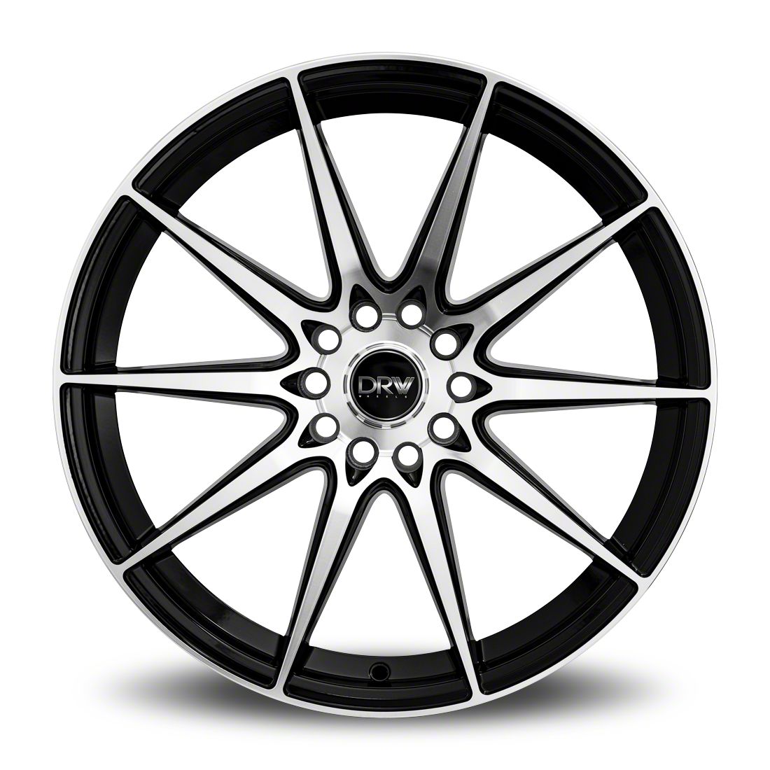 Dynamic Racing Wheels Mustang D19 Gloss Black Machined Wheel; 18x8 D19 ...