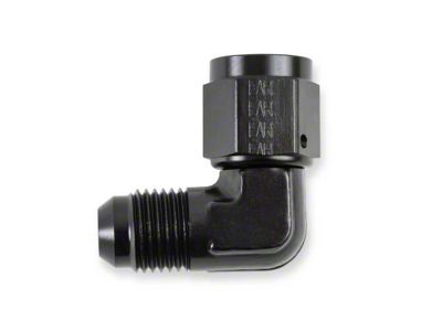 90 Degree Swivel Coupling; -8AN Male to -8AN Female