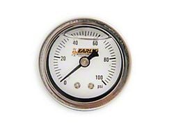 Oil-Filled Pressure Gauge; 0 to 100 PSI (Universal; Some Adaptation May Be Required)