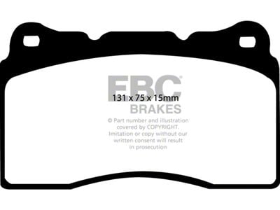 EBC Brakes Stage 4 Redstuff Brake Rotor and Pad Kit; Front (2010 Camaro SS)