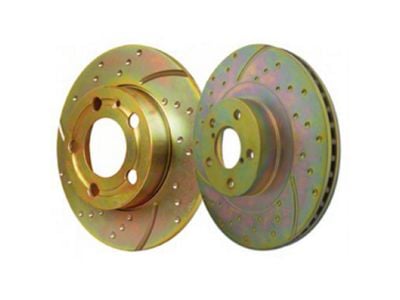 EBC Brakes GD Sport Slotted Rotors; Rear Pair (06-10 2.7L, 3.5L Charger SE; 06-10 Charger SXT w/ Solid Rear Rotors; 11-23 V6 Charger w/ Solid Rear Rotors)