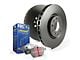 EBC Brakes Stage 1 Ultimax Brake Rotor and Pad Kit; Front (06-11 5.7L HEMI Charger; 06-10 Charger SXT w/ Vented Rear Rotors; 2011 V6 Charger w/ Vented Rear Rotors)