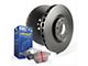 EBC Brakes Stage 1 Ultimax Brake Rotor and Pad Kit; Rear (06-10 2.7L, 3.5L Charger SE; 06-10 Charger SXT w/ Solid Rear Rotors; 11-23 V6 Charger w/ Solid Rear Rotors)