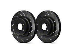 EBC Brakes GD Sport Slotted Rotors; Front Pair (05-13 Corvette C6 Base w/ Standard Brake Package)