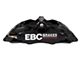 EBC Brakes Apollo-4 Front Brake Caliper for Big Brake Kits; Black; Passenger Side (05-14 Mustang GT w/o Performance Pack)