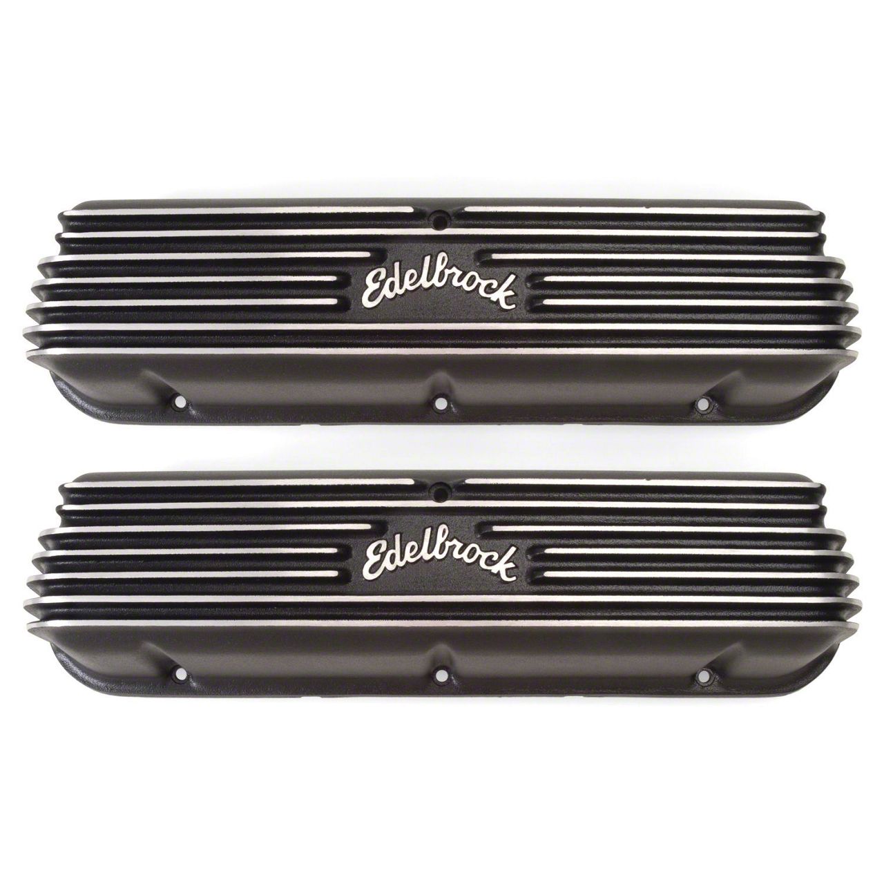 Edelbrock Mustang Classic Series Valve Covers; Black 41603 (79-95 5.0l 