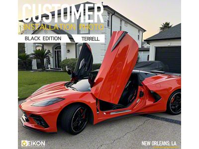 Eikon Motorsports V2 Series Lambo Doors; Beach Edition (20-25 Corvette C8)