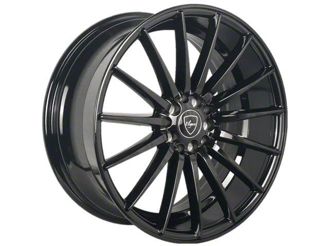 Elegant E007 Gloss Black Wheel; 20x8.5 (06-10 RWD Charger)