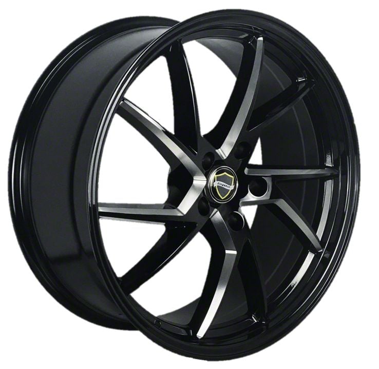 Elegant Camaro Sharp Gloss Black Milled Wheel 20x8 5 30mm Offset ESHARP 0512030GBML 10 15