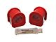 Front Sway Bar Bushings; 1-1/8-Inch; Red (79-04 Mustang)