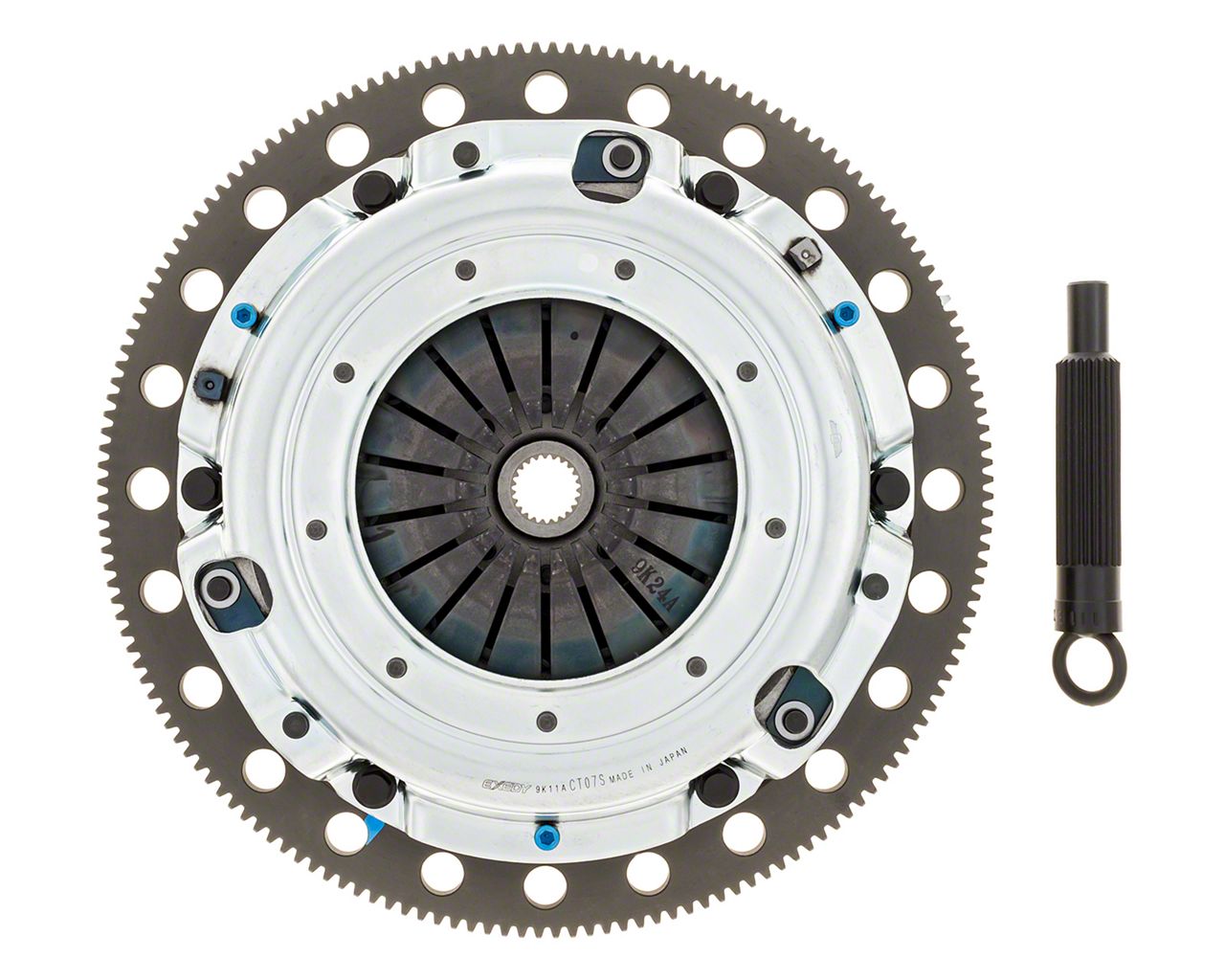 Exedy Hyper Twin Series Organic Clutch Kit; 23-Spline (11-17 Mustang GT)