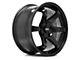F1R F106 Gloss Black Wheel; 18x8.5 (05-09 Mustang GT, V6)