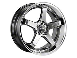 F1R FC5 Hyper Black Wheel; 18x9.5; 38mm Offset (05-09 Mustang GT, V6)