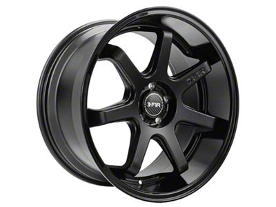 F1R FC7 Matte Black Wheel; 18x8.5 (05-09 Mustang GT, V6)