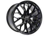 F1R FS3 Gloss Black Wheel; Rear Only; 20x10; 38mm Offset (05-09 Mustang)