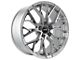 F1R FS3 Machined Silver Wheel; 19x9.5 (05-09 Mustang)