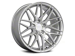 F1R F103 Brushed Silver Wheel; 18x8.5; 38mm Offset (10-14 Mustang GT w/o Performance Pack, V6)