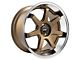 F1R FC7 Bronze Wheel; 18x8.5 (10-14 Mustang GT w/o Performance Pack, V6)